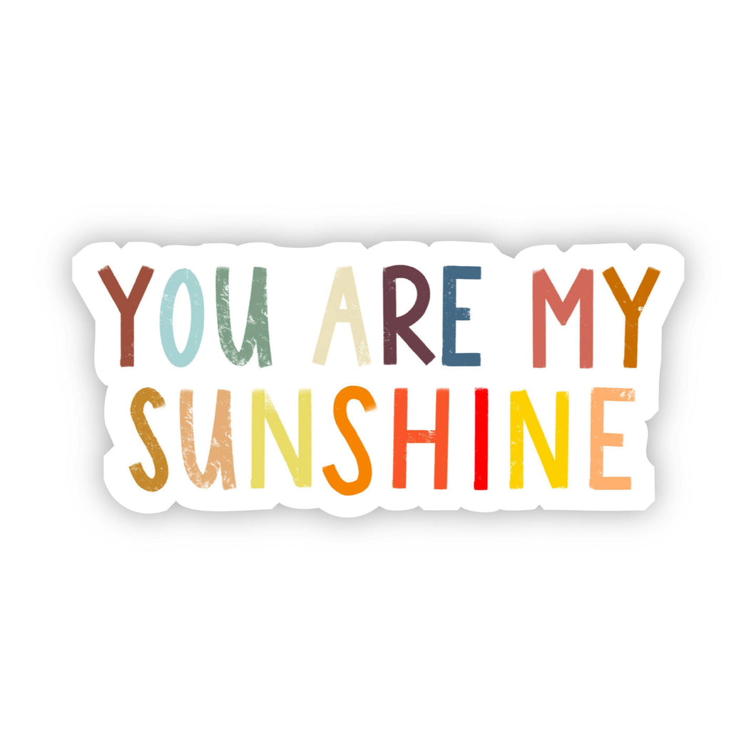 Big Moods - You Are My Sunshine Multicolor Sticker