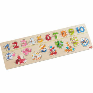Clutching Puzzle Animals By Number