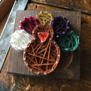 Turkey Mini String Art Kit - DIY