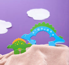 Load image into Gallery viewer, Stego Mommy and Baby Push Toys
