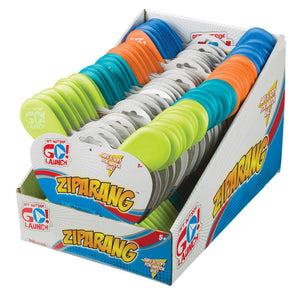 Toysmith - GO! Launch Ziparang Boomerang, Soft, Indoor