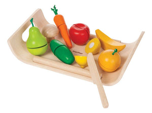 PlanToys - Assorted Fruit And Vegetable