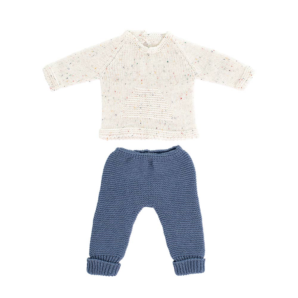 Miniland - Knitted Doll Outfit 15 3/4'' – Sweater & Trousers