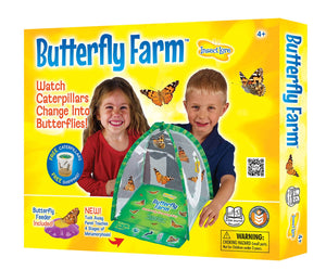 INSECT LORE - Butterfly Farm™  Growing Kit with PREPAID Voucher