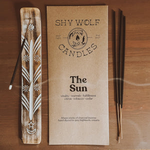 Shy Wolf Candles - The Sun Incense