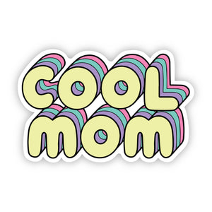 Big Moods - "Cool Mom" Lettering Sticker