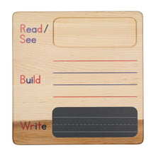 Load image into Gallery viewer, Mirus Toys - Read Build write with chalkboard writing area
