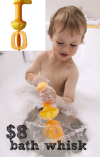 Load image into Gallery viewer, HABA Bubble Bath Whisk - Yellow
