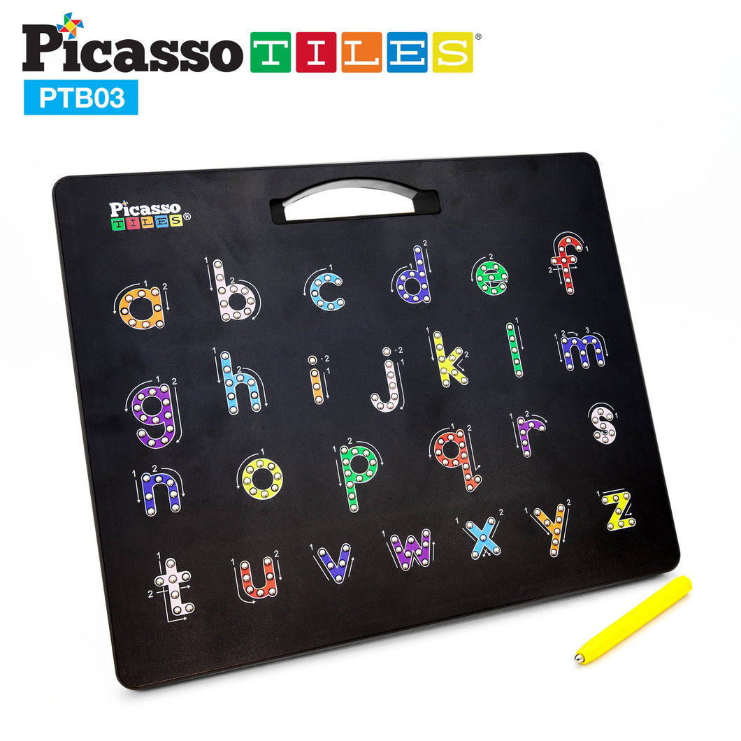 PicassoTiles - PicassoTiles Double-Sided Drawing Board 12x10 Upper & Lower