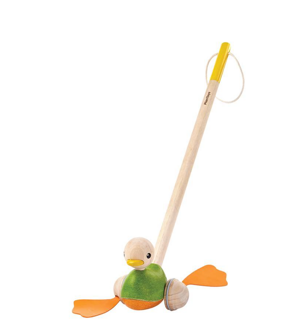 Plan Toys push along duck