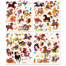 Load image into Gallery viewer, Horse play Sticker Activity Tote
