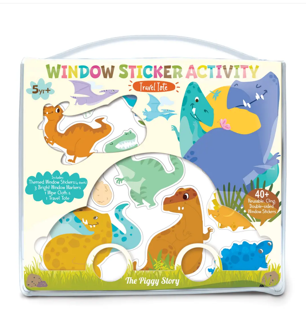 Window Sticker Activity- Dinosaur World