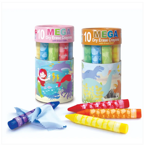 Magical Mermaids Dry Erase Mega Crayons