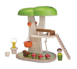 Mini figure tree house set