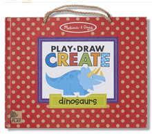 Load image into Gallery viewer, Natural Play: Play, Draw, Create Reusable Drawing &amp; Magnet Kit - Dinosaurs
