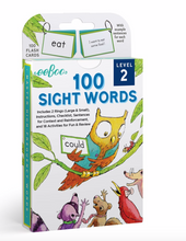 Load image into Gallery viewer, 100 Sight Words Level 2 Literacy Flash Cards

