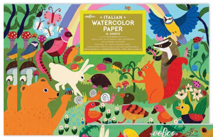 Watercolor paper 16 sheets-Woodland